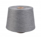 32S麻灰涤纶纱3号浅灰涤纶纱线化纤短纤再生纱线全涤色纺16S21S